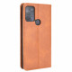 Flip Cover Moto G50 Vintage Leather Effect