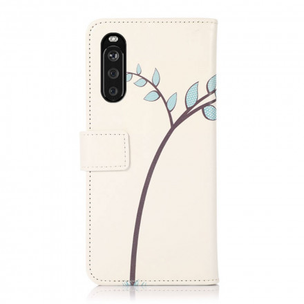 Sony Xperia 10 III Case Couple Of Owls On The Tree