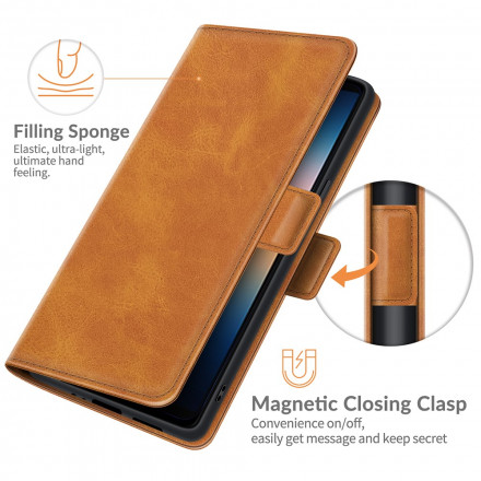 Sony Xperia 10 III Double Flap Classic Case