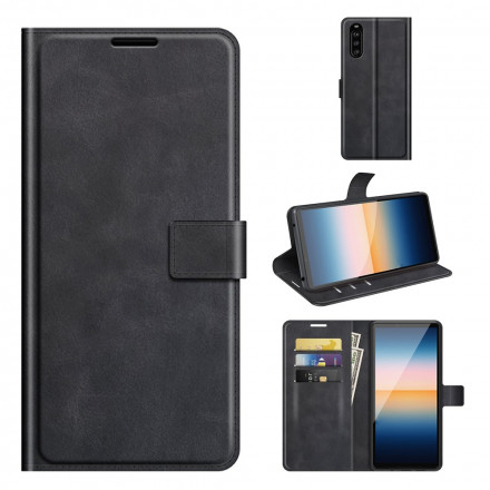 Sony Xperia 10 III Slim Leather Effect Case