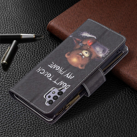 Case Samsung Galaxy A32 4G Zipped Pocket Bear