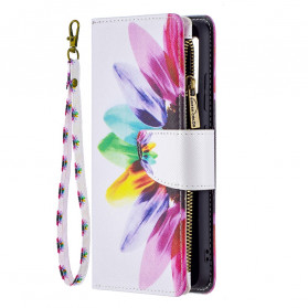 Case Samsung Galaxy A32 4G Zipped Pocket Flower