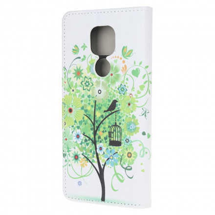 Moto G9 Play Flower Tree Case