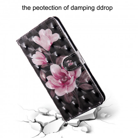 Cover Moto G9 Play Light Spot Fleurs Blossom