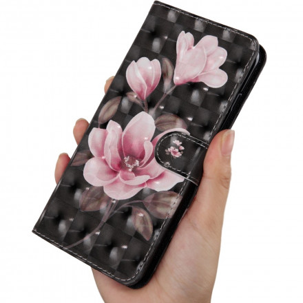 Cover Moto G9 Play Light Spot Fleurs Blossom