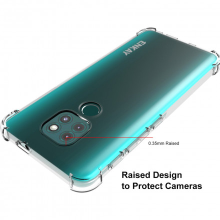 Moto G9 Play Case Combo Case and Tempered Glass ENKAY