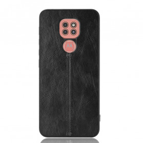 Moto G9 Play Leather effect Seam case