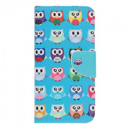 Cover Samsung Galaxy A22 5G Multiples Hiboux