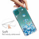 Case Samsung Galaxy A22 5G Blue Flowers