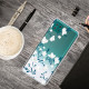 Case Samsung Galaxy A22 5G White Flowers