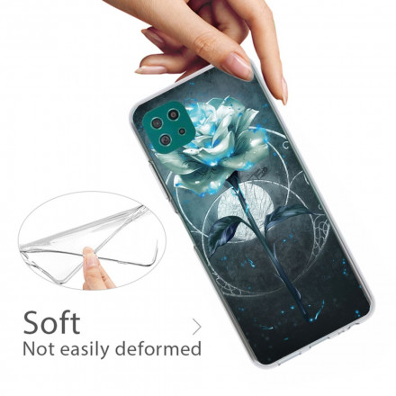 Case Samsung Galaxy A22 5G Flexible Rose Verte