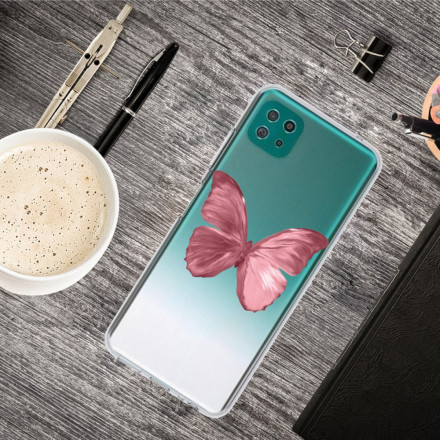Case Samsung Galaxy A22 5G Flexible Butterflies