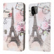 Cover Samsung Galaxy A22 4G Tour Eiffel Rétro