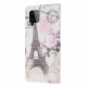 Cover Samsung Galaxy A22 4G Tour Eiffel Rétro