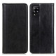 Flip Cover Samsung gaalxy A22 4G Version Cuir Lychee Fendu