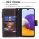 Samsung Galaxy A22 5G Case with Zipped Pocket Bear