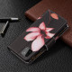 Case Samsung Galaxy A22 5G Zipped Pocket Flower