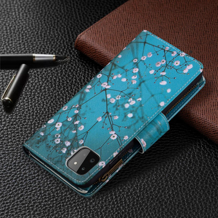 Case Samsung Galaxy A22 5G Zipped Pocket Tree Case Samsung Galaxy A22 5G Zipped Pocket Tree