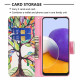 Case Samsung Galaxy A22 5G Colorful Tree