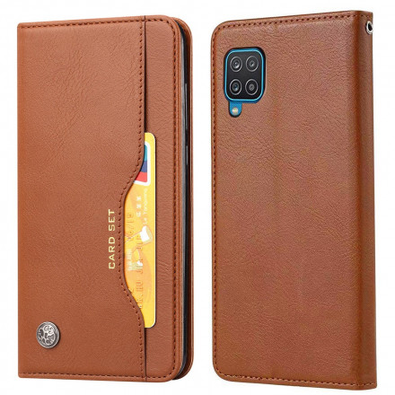 Flip Cover Samsung Galaxy A22 4G Simili Cuir Porte-Cartes