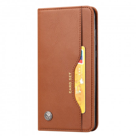 Flip Cover Samsung Galaxy A22 4G Simili Cuir Porte-Cartes