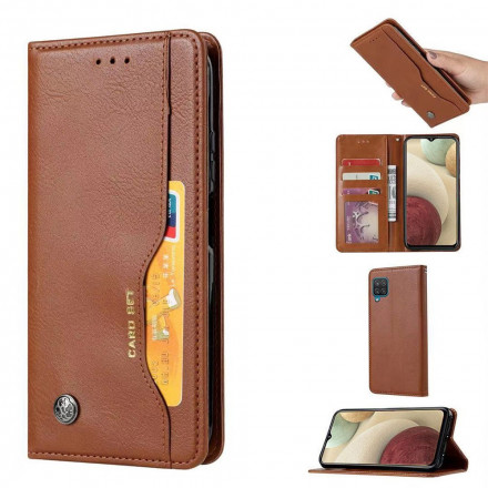 Flip Cover Samsung Galaxy A22 4G Simili Cuir Porte-Cartes