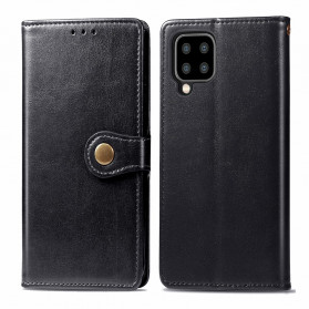 Samsung Galaxy A22 5G Leatherette Case with Vintage Clasp