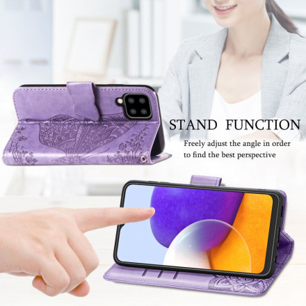 Cover Samsung Galaxy A22 4G Demi Papillons
