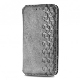 Flip Cover Samsung Galaxy A22 4G Effet Cuir Texture Diamant