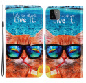 Samsung Galaxy A22 5G Cat Live It Lanyard Case