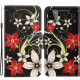 Case Samsung Galaxy A22 5G Colorful Flowers with Strap