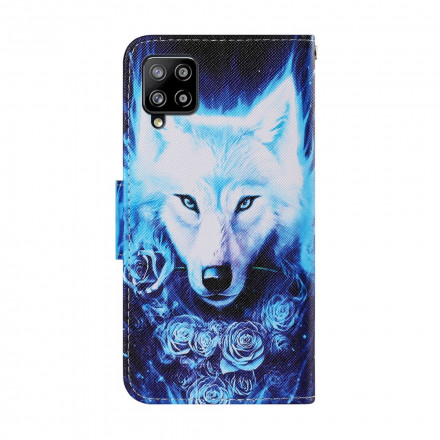 Case Samsung Galaxy A22 4G Wolf White