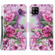 Samsung Galaxy A22 4G Case Butterflies and Tulips