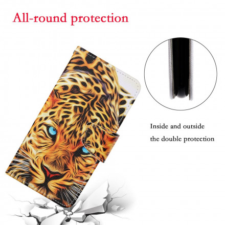 Samsung Galaxy A22 5G Tiger Case with Strap