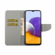 Case Samsung Galaxy A22 4G Feather Colorful Strap