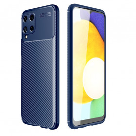 Case Samsung Galaxy A22 4G Texture Carbon Fiber Flexible