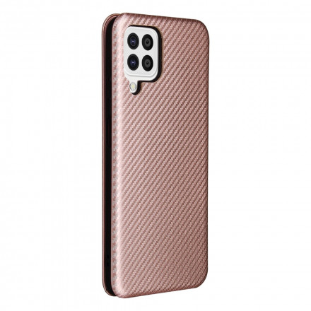 Flip Cover Samsung Galaxy A22 4G Carbon Fiber