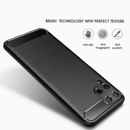 Samsung Galaxy A22 4G Brushed Carbon Fiber Case
