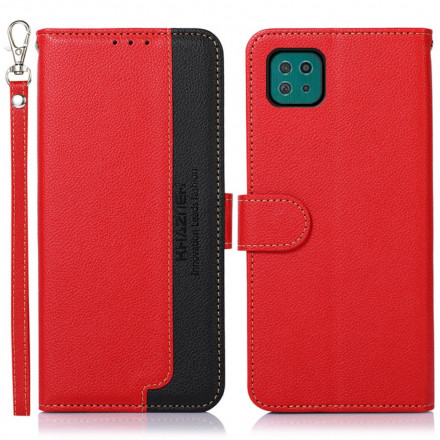 Case Samsung Galaxy A22 5G Style Lychee RFID KHAZNEH