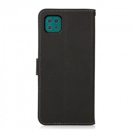 Samsung Galaxy A22 5G Genuine Leather Case KHAZNEH RFID Samsung Galaxy A22 5G Genuine Leather Case KHAZNEH RFID