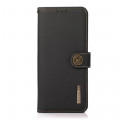 Samsung Galaxy A22 5G Genuine Leather Case KHAZNEH RFID