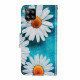 Case Samsung Galaxy A22 4G Daisies with Lanyard