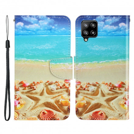 Samsung Galaxy A22 4G Beach Strap Case