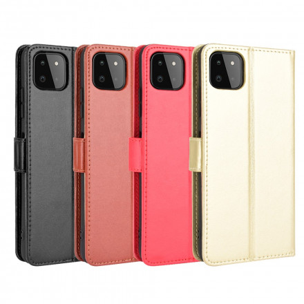 Cover Samsung Galaxy A22 5G Simili Cuir Flashy