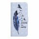 Samsung Galaxy A22 4G Case Feather and Message