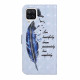 Samsung Galaxy A22 4G Case Feather and Message