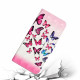 Case Samsung Galaxy A22 4G Flight of Butterflies with Strap