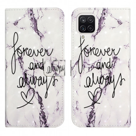 Cover Samsung Galaxy A22 4G Marbre Forever & Always