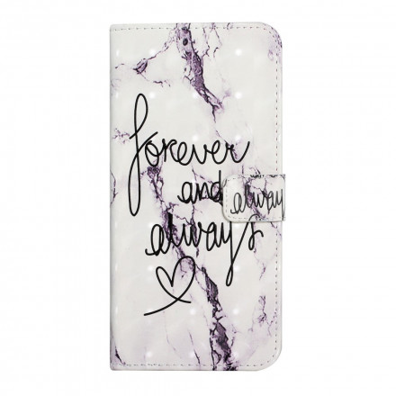 Cover Samsung Galaxy A22 4G Marbre Forever & Always