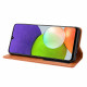 Flip Cover Samsung Galaxy A22 4G Effet Cuir Vintage Stylisé